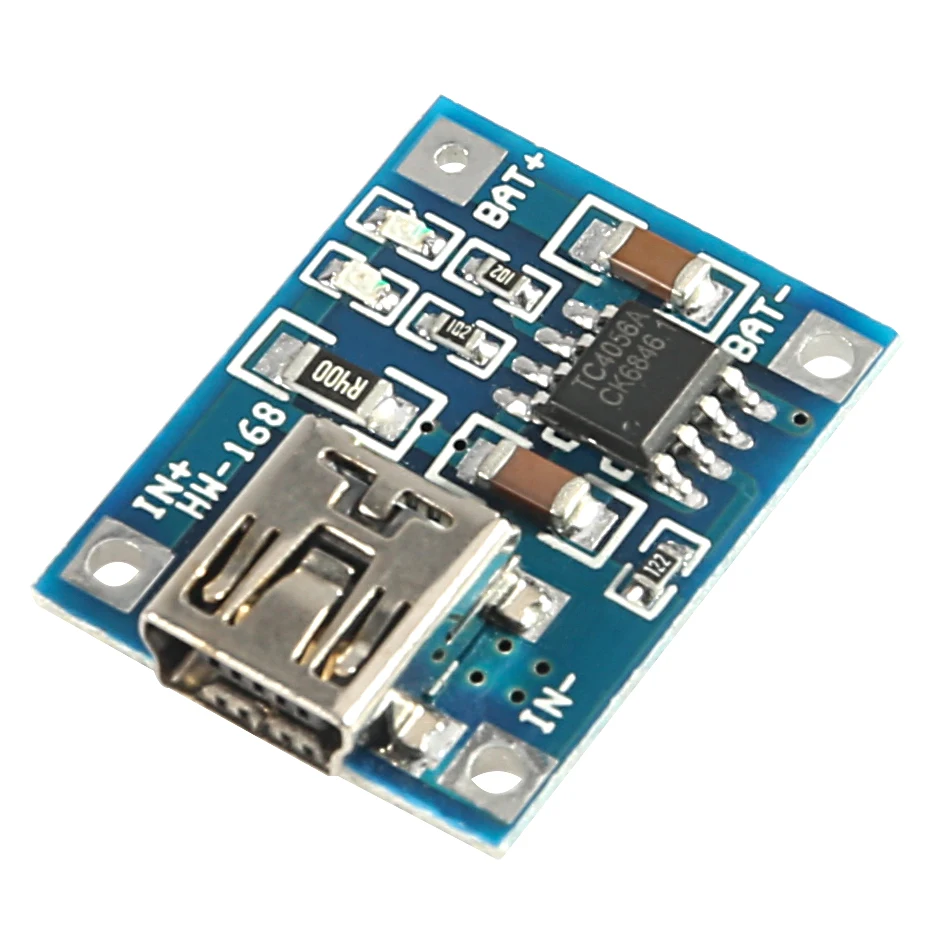 Tp4056 Mini Usb Lipo Battery Charging Board 1a Lithium Battery Charger