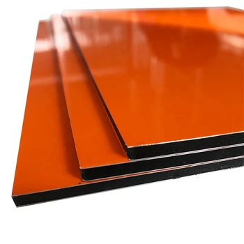 20 Years Manufacturer 3mm 4mm 5mm PVDF ACP Glossy Aluminum Composite Panel