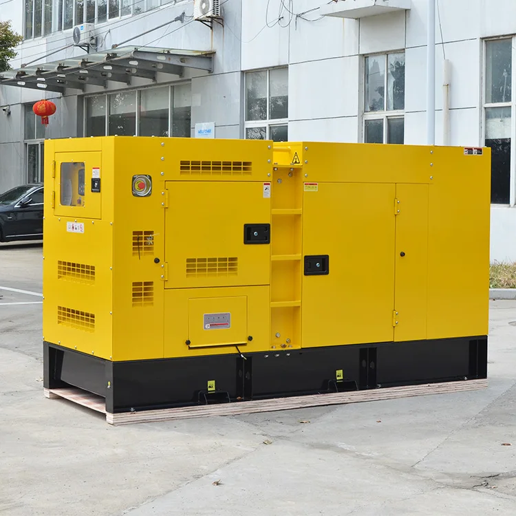 Silent Type 1 Phase Ac Generator Set 75 kw diesel Generator 90kva 100kva volvo Power Generator 100 Kva