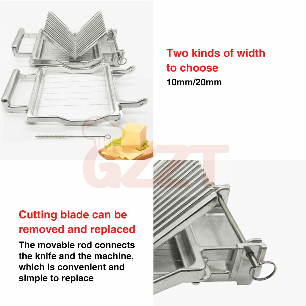 Block Cutter Cheese Bread Slicer Machine Cheese Block Wire Cutter Manual Cheese Cube Cutter Machine Slicer Wire