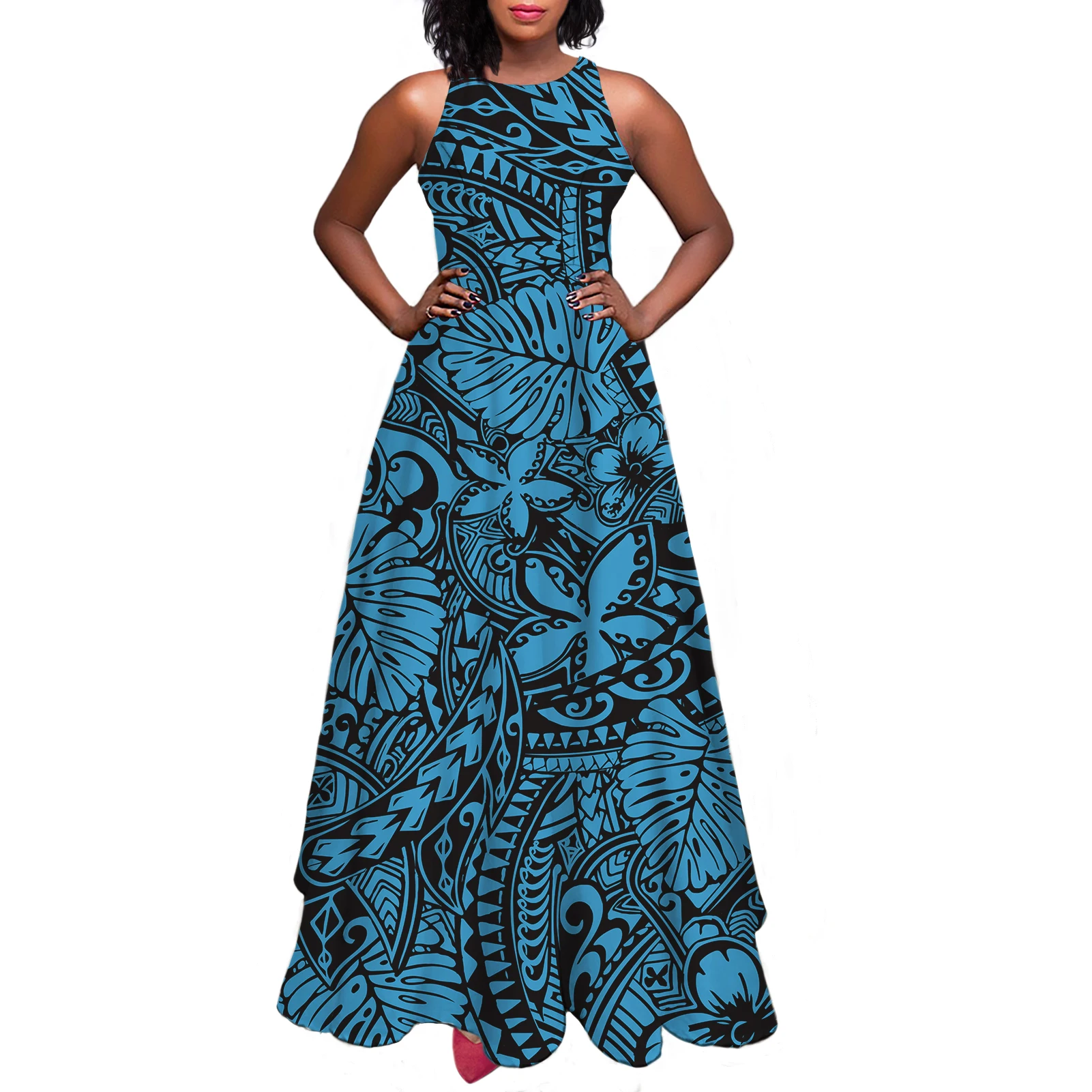 Burgundy Mermaid Velvet Evening Dress with A Slim Fit V-neck Design -  $133.992 #V78288 - SheProm.com