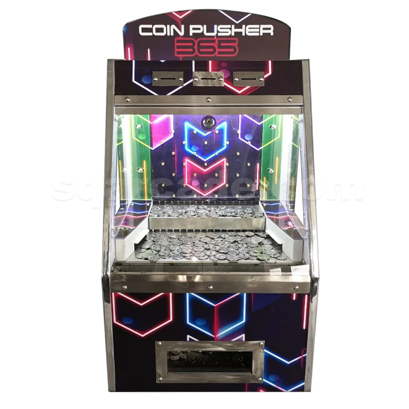 Amusement Park Coin Operated Game Machine Push Coin Arcade Single Push