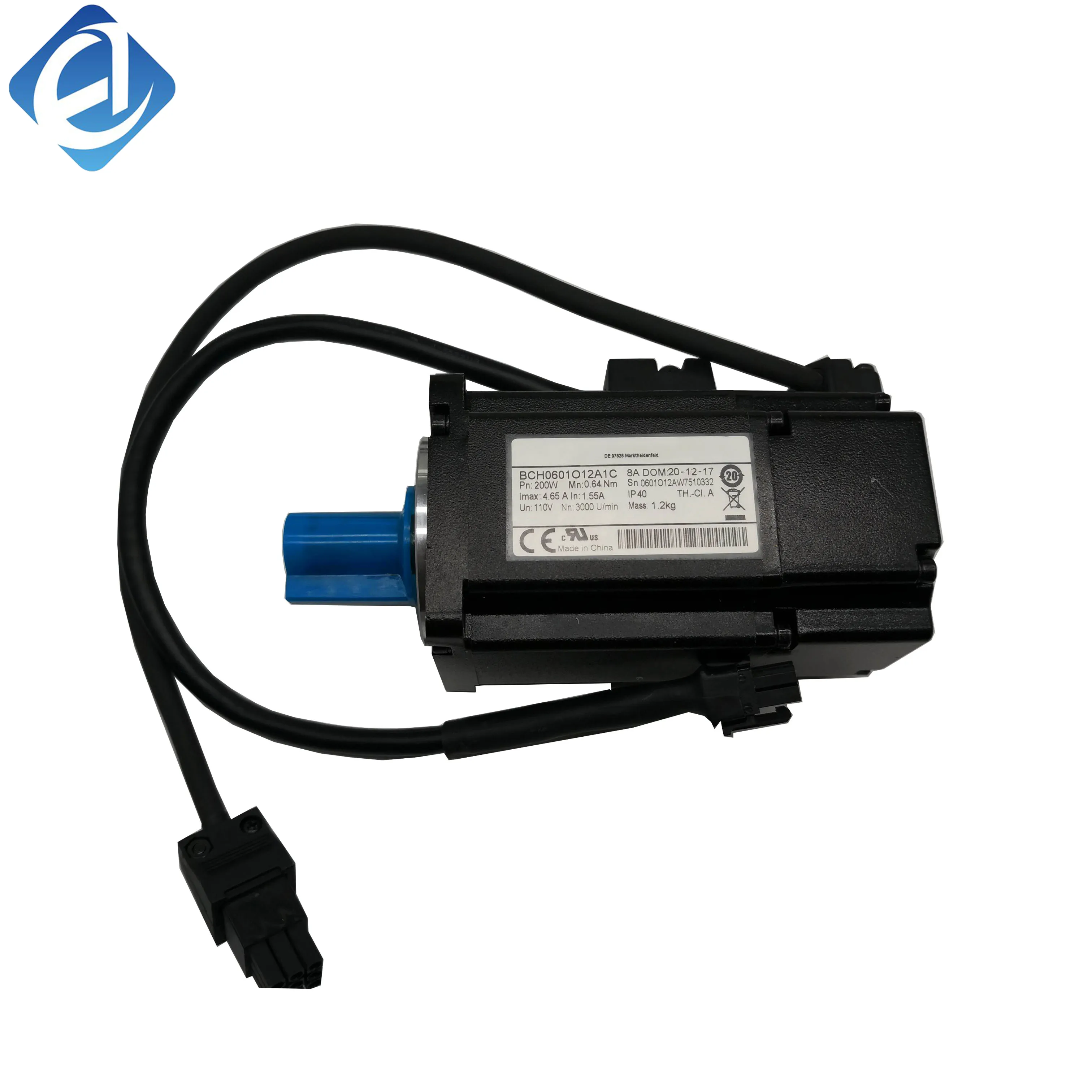 New Original BCH0602O12A1C BCH06 series compact AC servo motor. It features small size, low power consumption, precise positioning and smooth torque output. High stability and great compatibility with Lexium servo drives