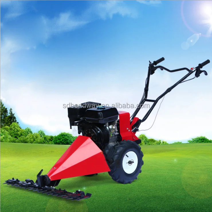 Self Propelled  Gasoline Engine Robot Lawn Mower Brand Motor Lawn Mower With Steel Chassis