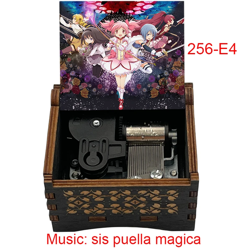 Puella Magi Madoka Magica Wind-Up Music Box - 18 Note Vintage