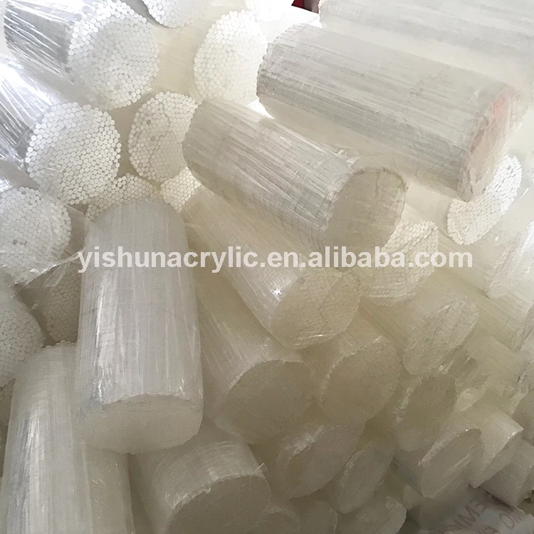 Wholesale 2mm 3mm 4mm 5mm 6mm Clear PMMA Plastic Acrylic Round Rod Stick