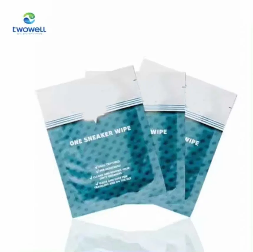 New Arrival Wet Wipes Custom Disposable White Sneaker Cleaner Leather Cleaning Shoes Wipes