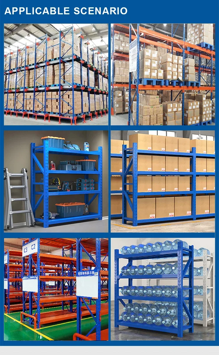 Shelving Unit Racking Warehouse Storage Warehouse Library Racking Heavy ...
