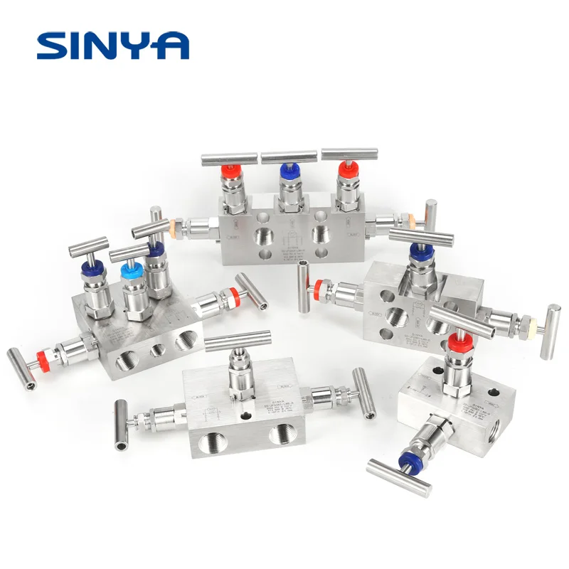 Size: 1/4"~11/2" DBB Valves Stainless Steel 316SS Sealexcel Monoflange Valves Manufacturer  Double Block and Bleed Valve
