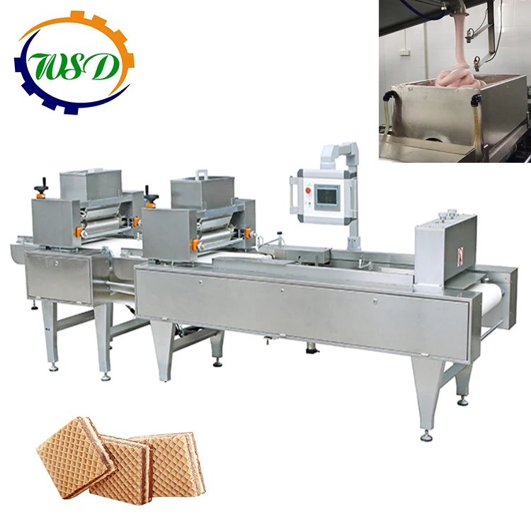 Automatic Wafer Biscuit Cream Spreading Machine Cream Layer Making Machine for Sandwich Snack Food