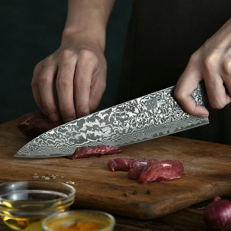 8.5 Damascus Chef knife REBEX