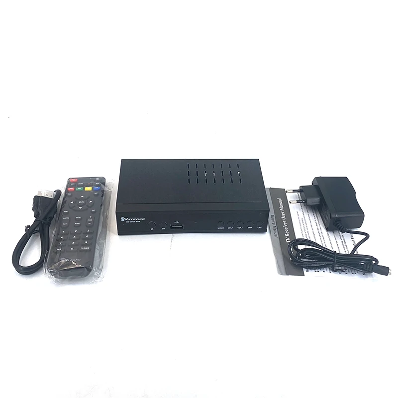 Full HD STB Satellite Receiver With Biss Key Function Small Tv Box Strong Receiver