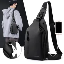 Wholesale High Quality Durable Waterproof Backpack Crossbody Chest Adjustable Shoulder Bag Outdoor Travel Chest Bag For Men