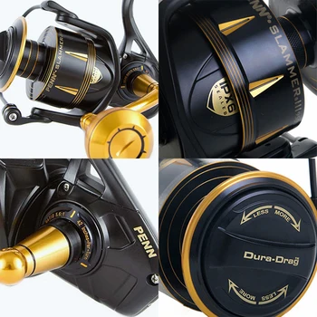 PENN SLAMMER III Spinning Reels - Durable & Powerful