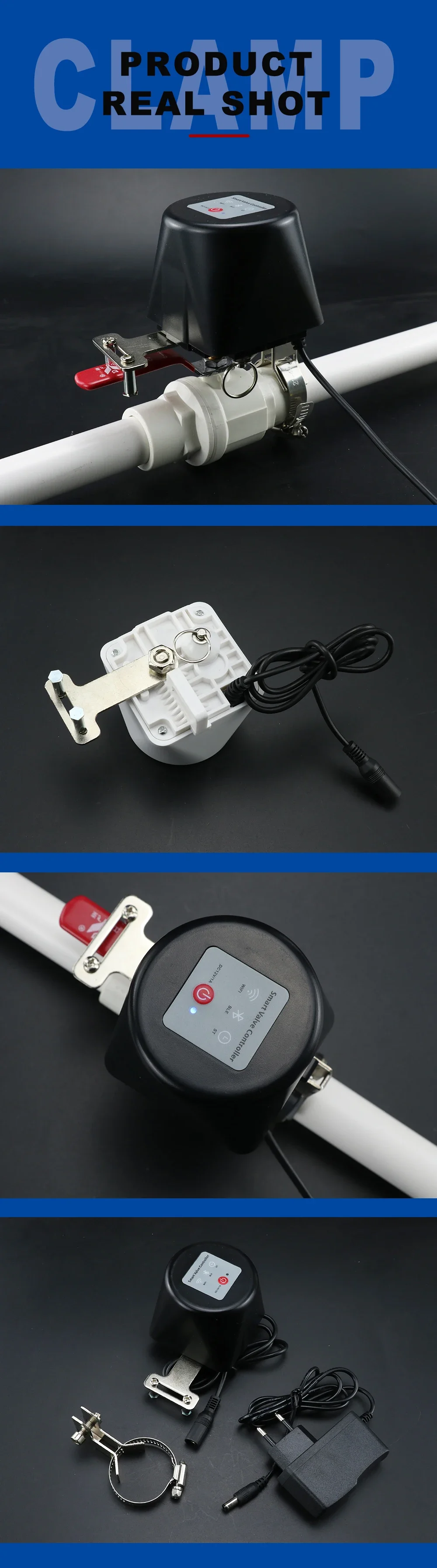 Smart Water Valve Gas Valve Controller Wireless Remote Control ZigBee ...