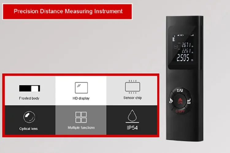 product usb charging mini intelligent multi function laser distance meter intelligent multi identifier-8