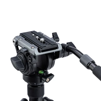 Fotopro Lightweight Camera Tripod Fluid Ball Head 360 Panoramic 1/4 Universal Heavy Duty Camera Tripod Ball Head detail image