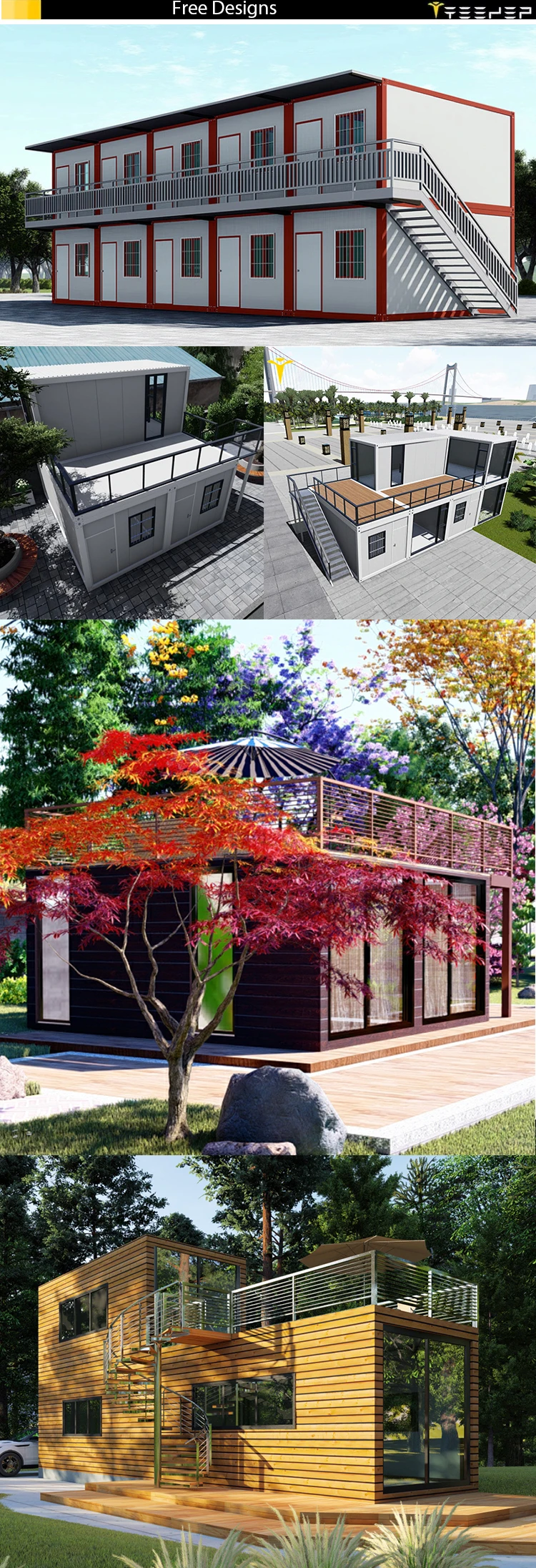 Shipping Container Kitset Home Two Story Foldable Croatia Container New