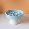 Modelo de soporte azul cielo