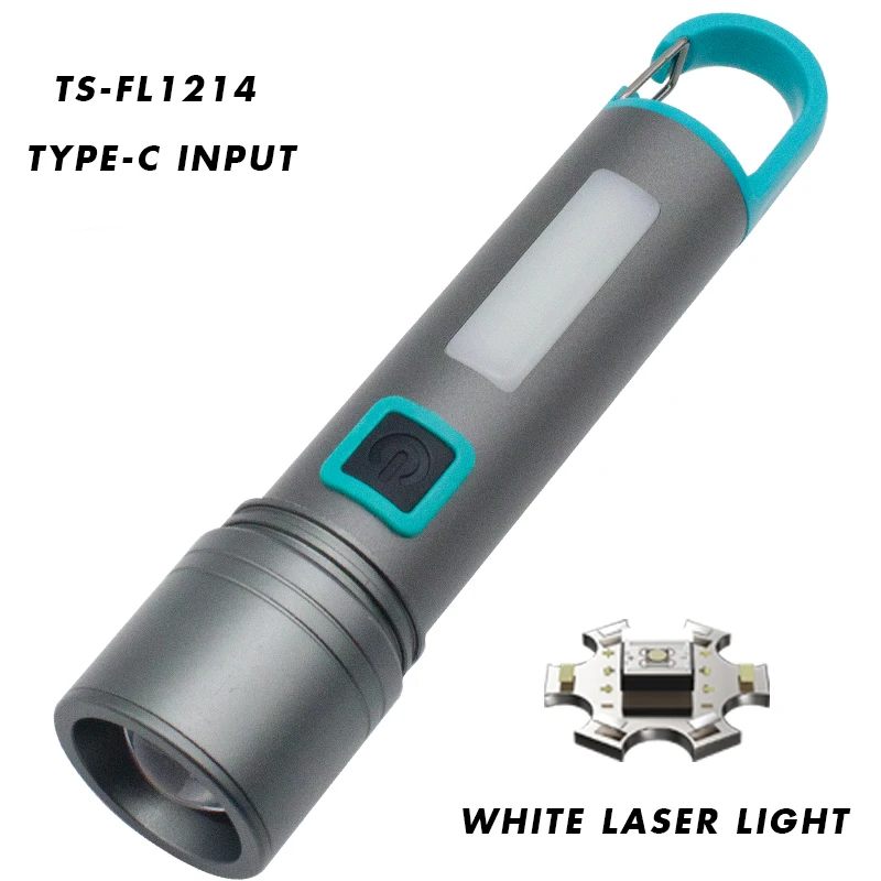 White Laser Competitive Price Portable Torches Long Range Powerful Mini Rechargeable Flashlight Hunting Outdoor Flashlight supplier