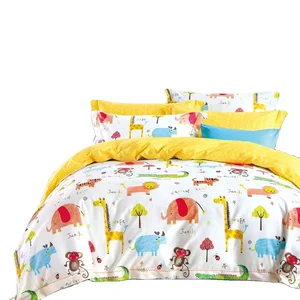 KOSMOS Hot Sale Bed Linen High Quality 100% Cotton Bed Set Duvet Cover Set