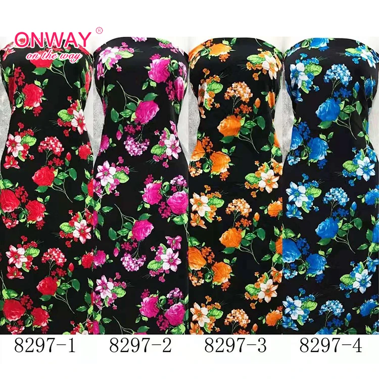 Modern Fabrics Rayon Digital Printed For Dress New Design Good Price