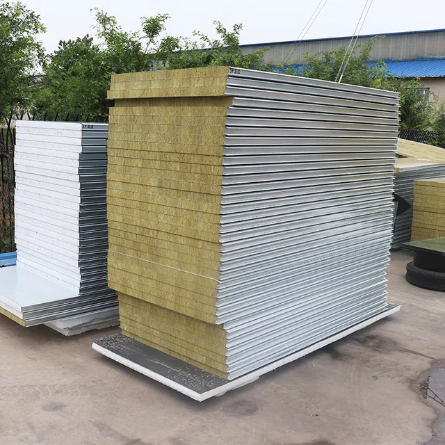 Sandwich panel Expanded Polystyrene Sandwich Panel Steel structure panel house Light steel structure house