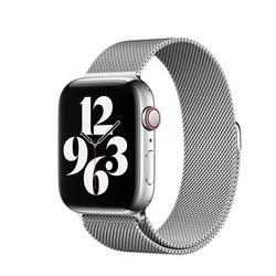 unique luxury metal quick release stainless steel magnetic clasp  Loop milanese smart watch wrist band with  for apple
