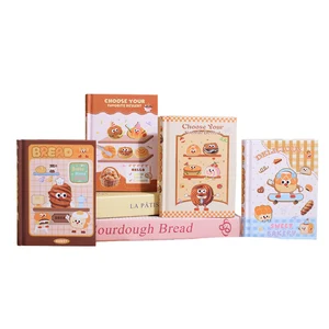 sweet backery  Factory Cute Notebook  Souvenir Gift Box Travel Journal Diary with Lock for Girl