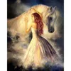 Femme et cheval