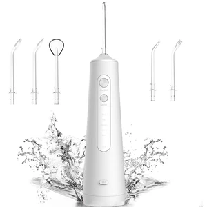 Portable Cordless Electric Water Flosser Mini Oral Care Irrigator for Teeth and Braces Home Travel Compatible