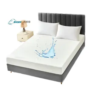 Hotel king Queen Size Pocket Spring Bed Mattresses High End Waterproof Padded Bedsheet and Mattress Cover Protector