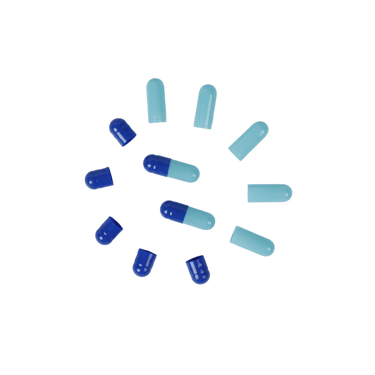 Hpmc № 00 полые капсулы по индивидуальному заказу в различных цветах и спецификациях лучший профессиональный производитель