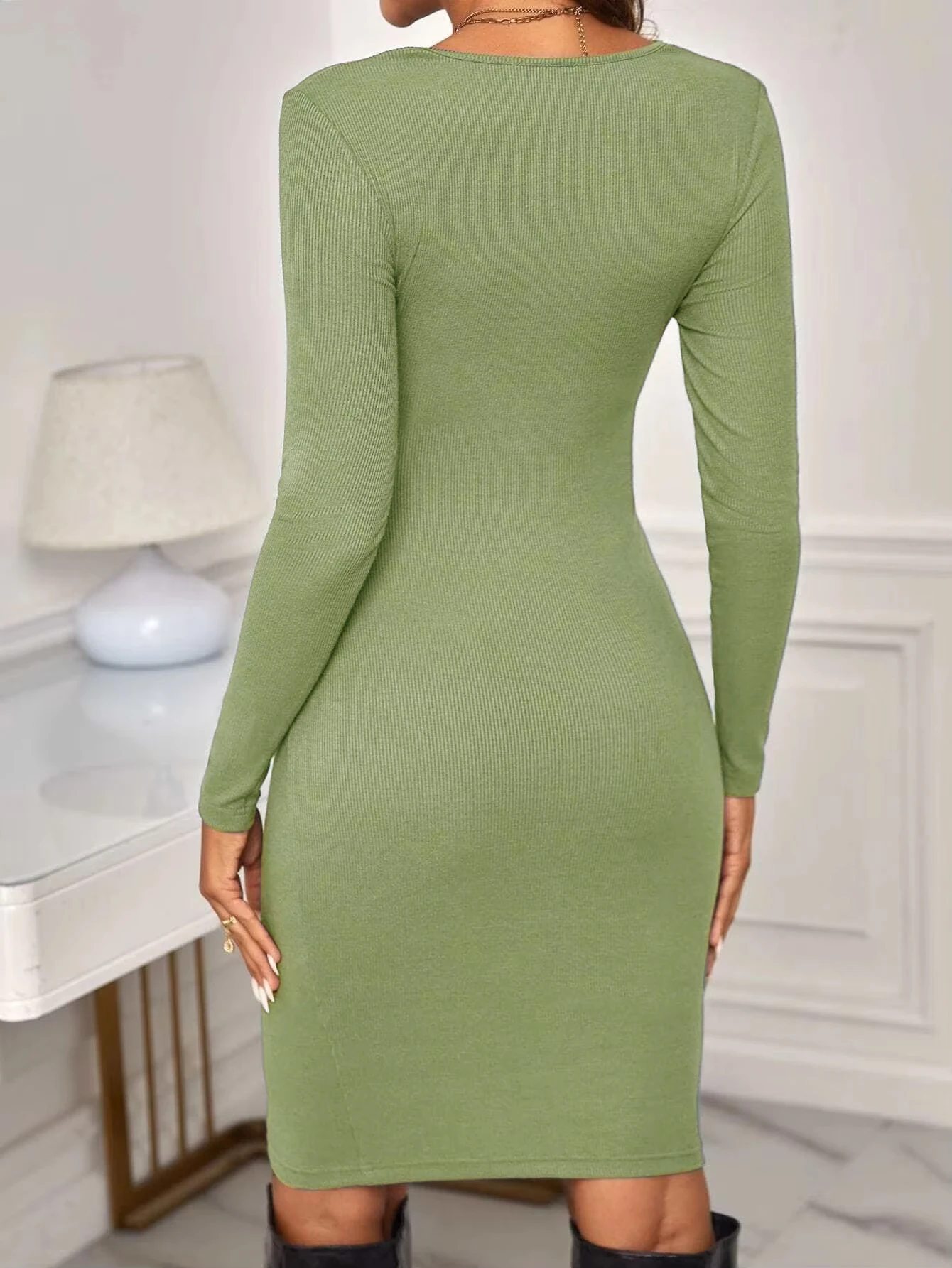 Solid Color Maternity Dress with Round Neck Long Sleeves Tight Knitted Pregnancy Outfit for Pregnant Women| Alibaba.com Solid Color Maternity Dress with Round Neck Long Sleeves Tight Knitted Pregnancy Outfit for Pregnant Women| Alibaba.com