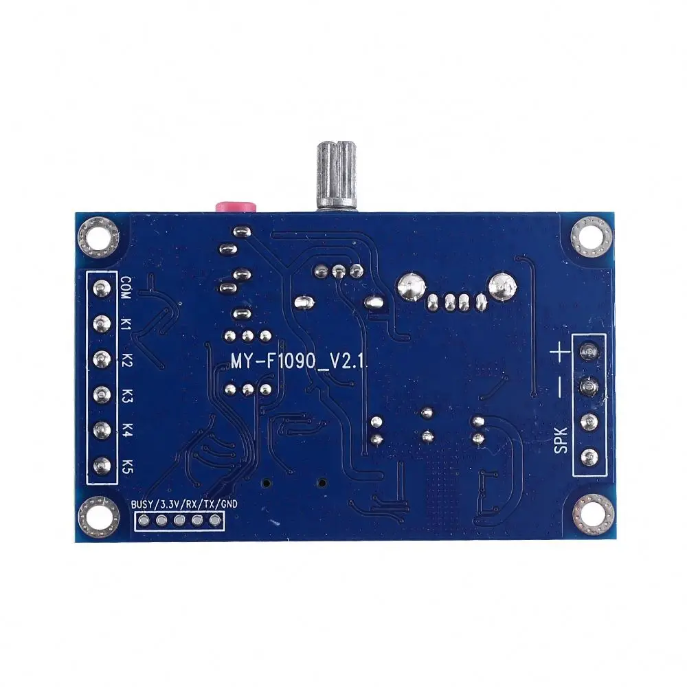 Modulo Vocale MP3 WAV 12V-24V Con Scheda TF &ndash; Lettore Audio Programmabile Per Progetti Fai-da-Te