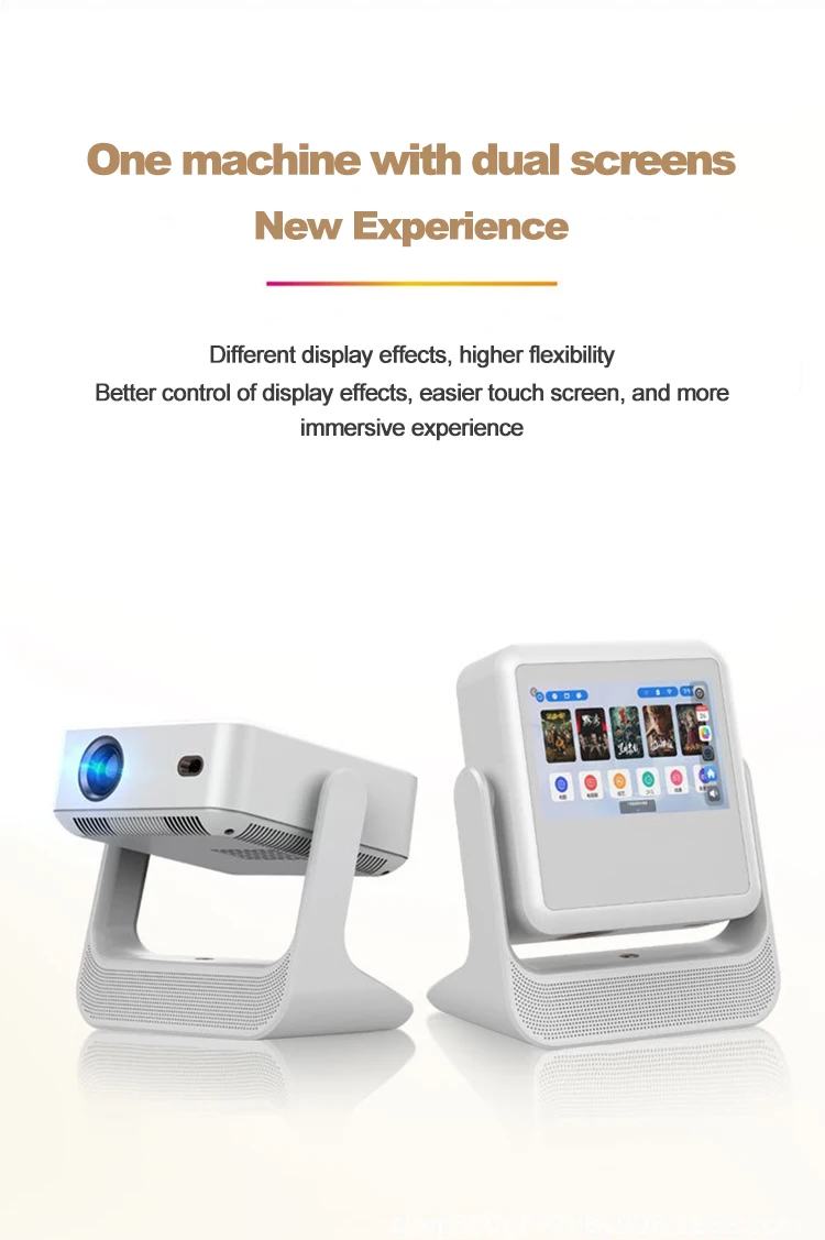 LONNST A2Pro Flick Smart Projector with Touch Screen Pad Android OS 5G Wifi 4k Projectors & Presentation Equipments