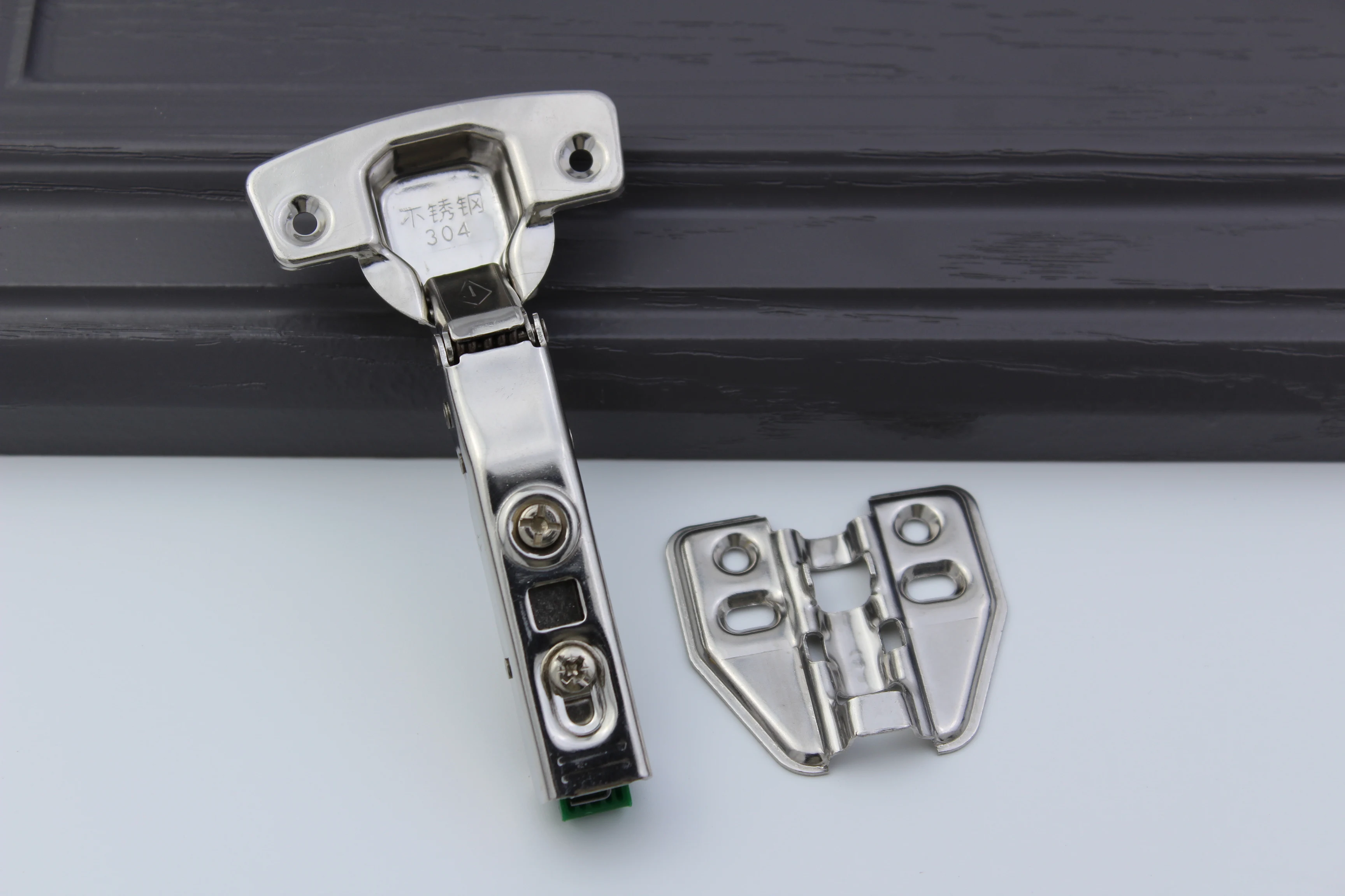 Hot sale stainless steel material clip-on type hydraulic hinges