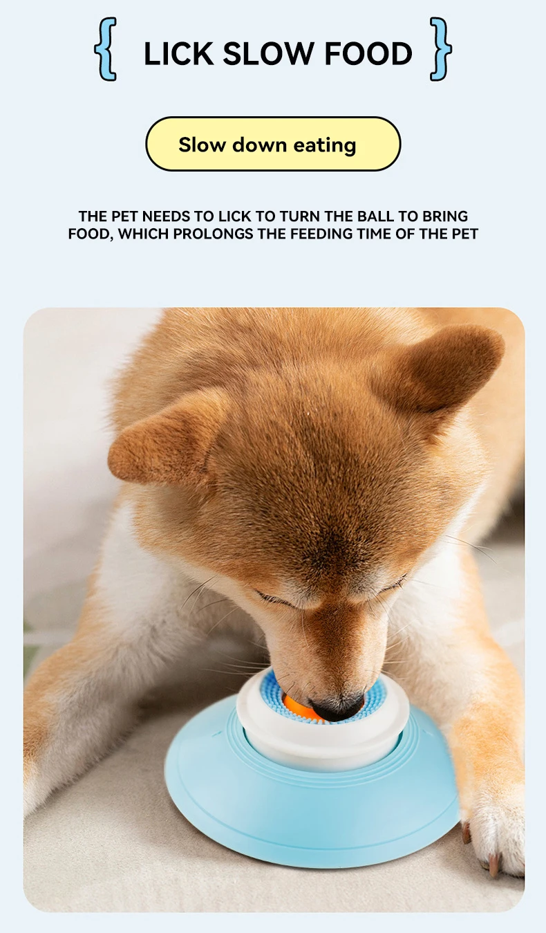 New Dog Toy Leaky Food Toy Play Spin Licking Music Toy Clean Tongue Fur Sniff Tslow Food factory