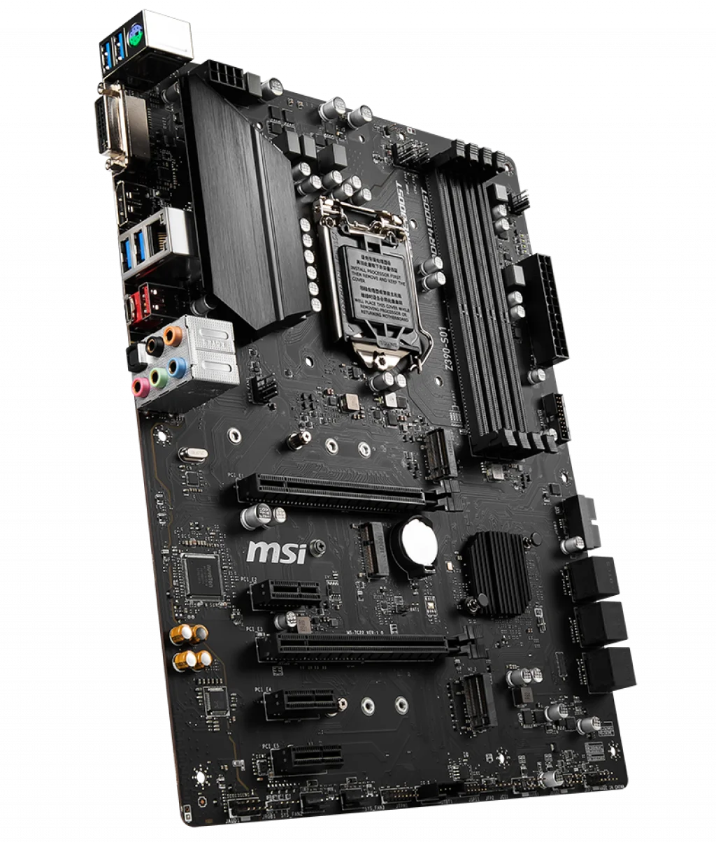 Msi Z390-S01 AX マザーボード LGA1151 ソケット LED照明対応 Core