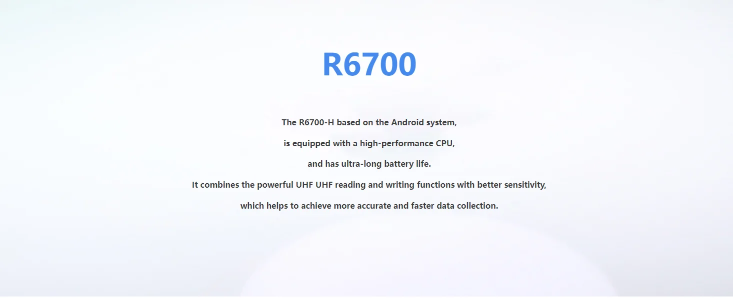 R Pro Rtec Rplus RTEC 15m Long Range Android 11 Uhf Rfid Handheld Scanner