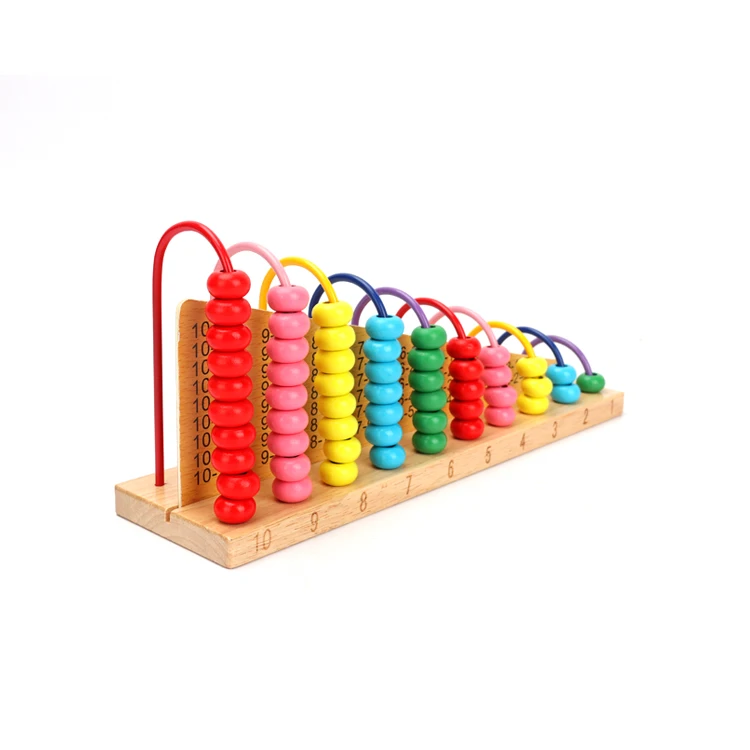 New Arrival Educational Math Toys Counting Game Wooden Calculator Toys for Children Learning