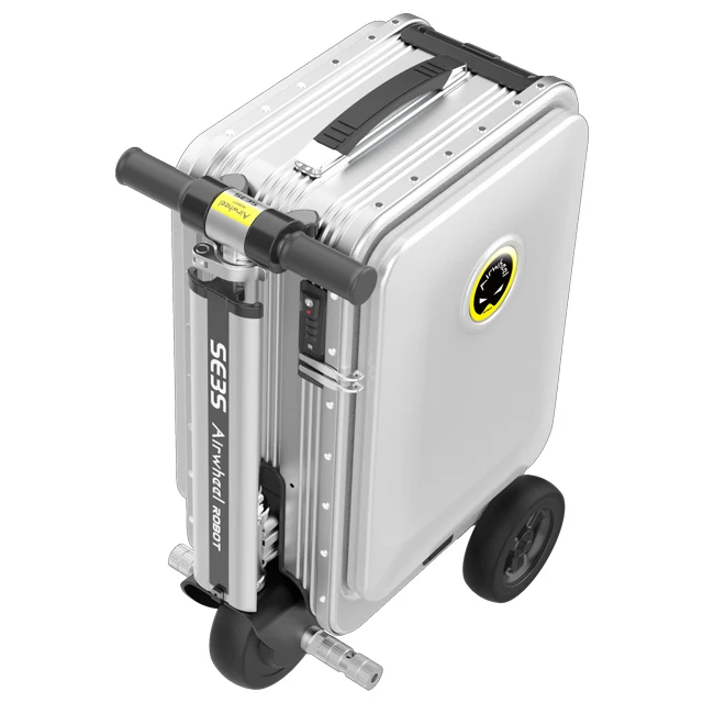 Smart transformers Luggage with Automatic Retractable Motor Wheel