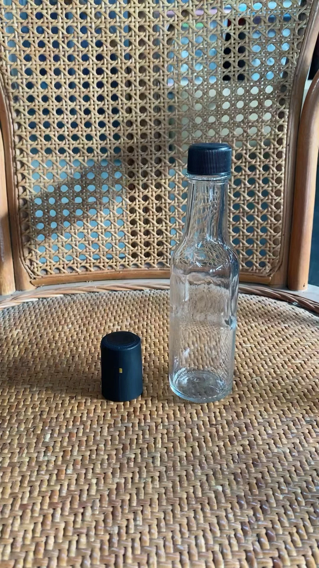 Factory Wholesale Clear Glass Bottle Hot Sale Empty 5 oz 8 oz Woozy Bottles Ketchup Pepper Sauce Glass Bottle With PP Lid