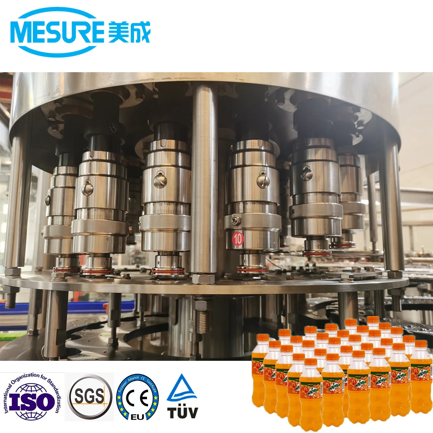 Pepsi Cola Second Hand 24000BPH Pet Bottle High Speed Carbonated Drink Filling Machine Production Line