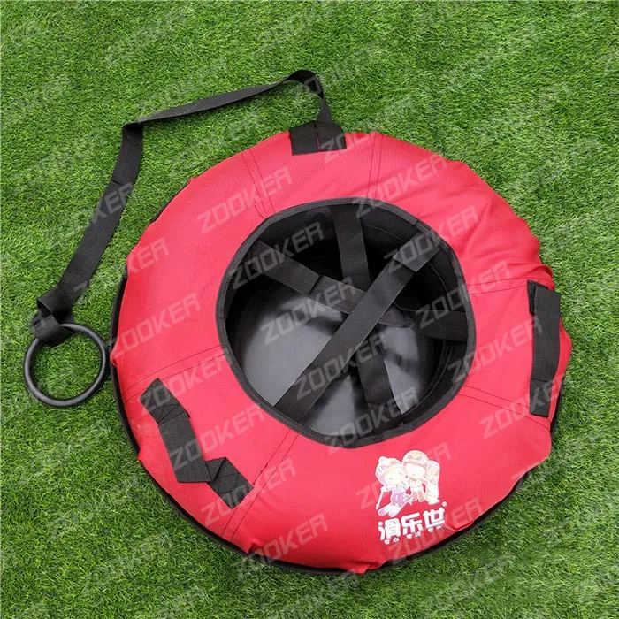 100cm Hard bottom rubber tire inner tube towable Winter Sport Inflatable Towable sledge Ski Sled Snow Tube