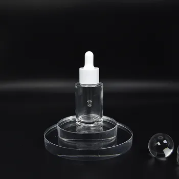 Cosmetic Packaging Containers Glass Dropper Bottles Essential Oil Dropper 30ml 40ml Skincare Bottle For Face Serum