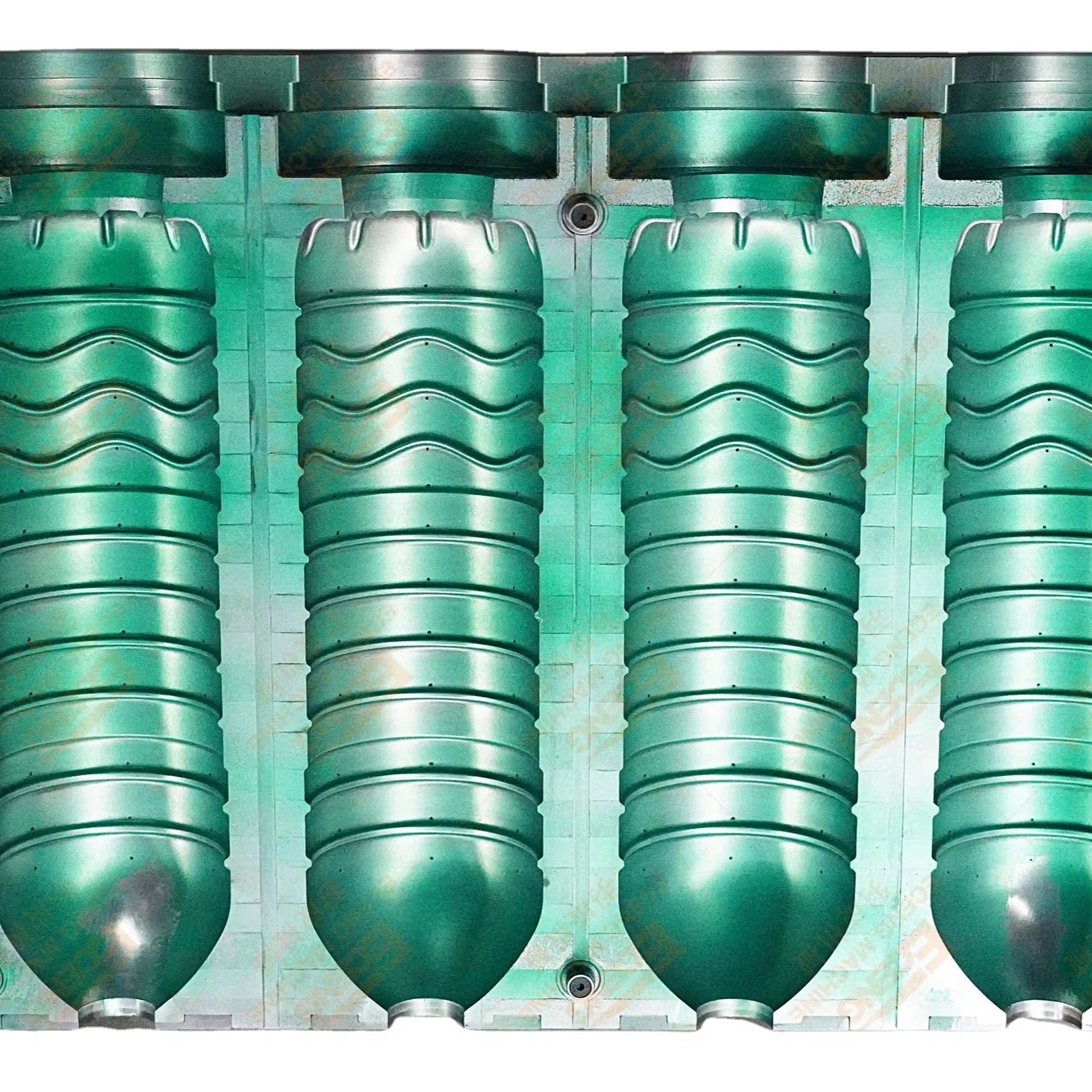 Eceng 4 Cavity Bottle Blower Machine Mould Blowing Mold