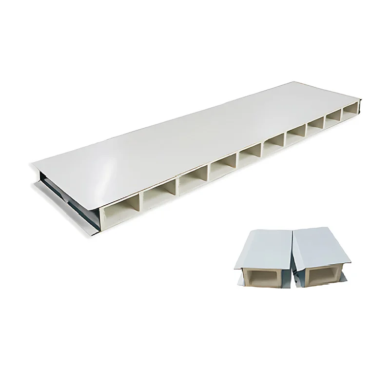 Galvanized Steel Sheet Interior Partition Wall Sandwich Panel MgO Coated MgO Sandwich Panel