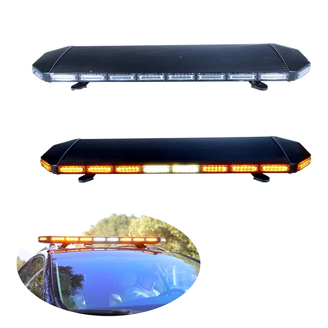 Waterproof Universal 12-24V ECE Flashing Beacon Warning Light bar for Ambulance Crane Wrecker Tow Truck
