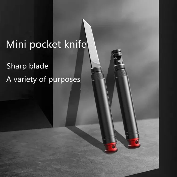 Aluminium Knife Taiwan Craft Tool Premium Aluminum Handle Art Craft Hobby Knife With 5 Pcs Blade Cutter Engraving High-carbon Steel Tool